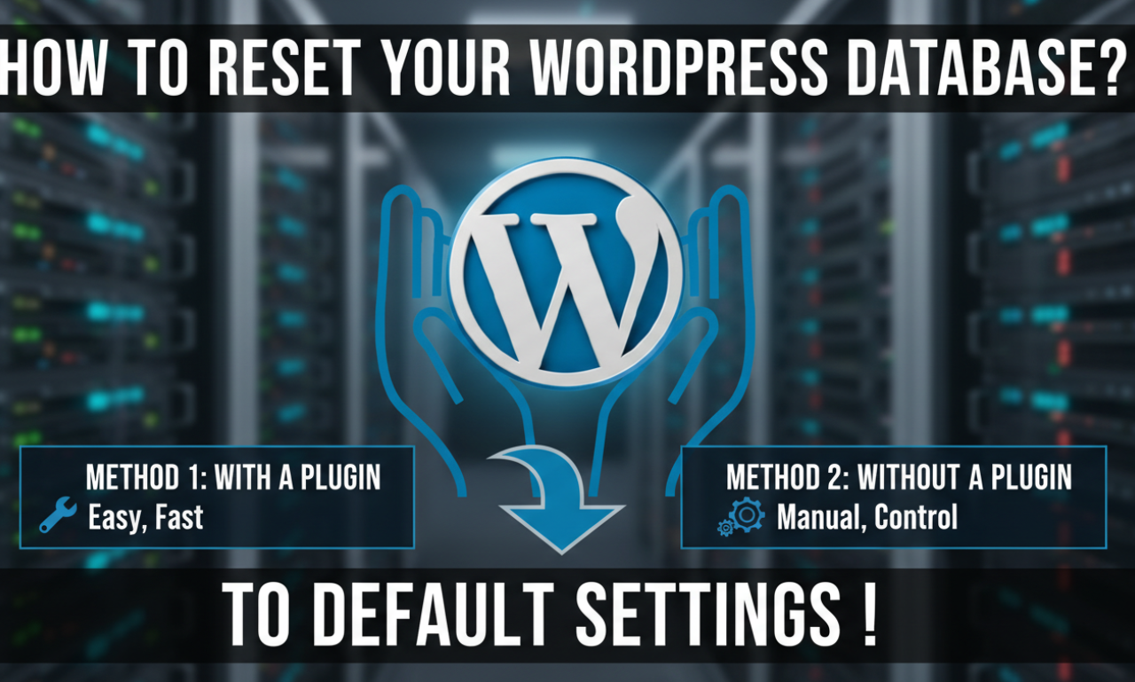 Resetting the WordPress database
