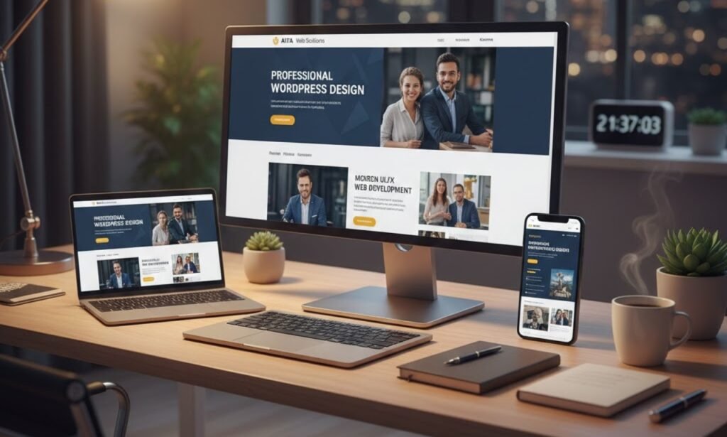 WordPress website design service